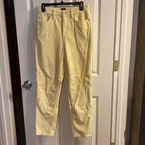 Size 28 BDG Urban Outfitters Yellow Corduroy Jeans